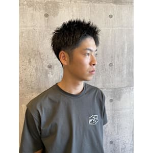 刈り上げ×メンズショート