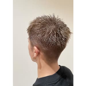 メンズカット/ベリーショート/ダブルカラー