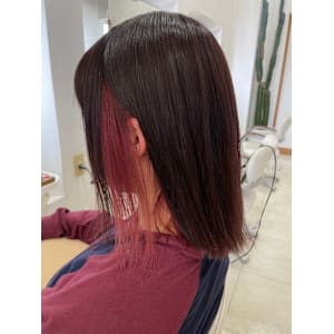 インナーカラー★ミディアムスタイル