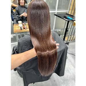 美髪矯正ストレート