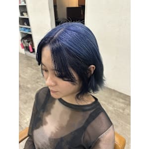 ブルーフェイスフレーミング水色ペールブルーネイビーブルー池袋