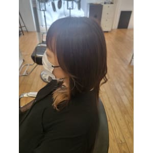 アッシュブラウン×インナーカラー　20代/30代/40代