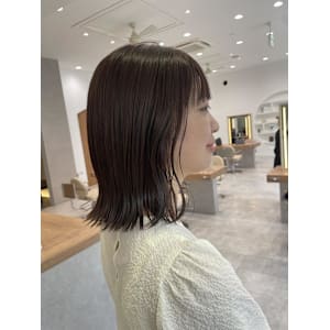 艶ボブラベージュ