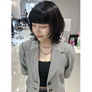 ふんわりミニウルフ/ブルーブラック