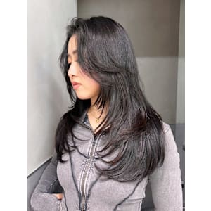 エモージュ美髪グレージュカラー_ba487871