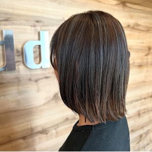 水色×シルバーハイライト