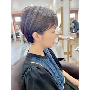 マニッシュショート/ニュアンスカラー/20代30代40代