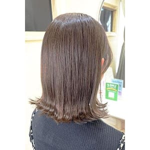 【ジュレベール 益田】切りっぱなし　外ハネ　スタイル