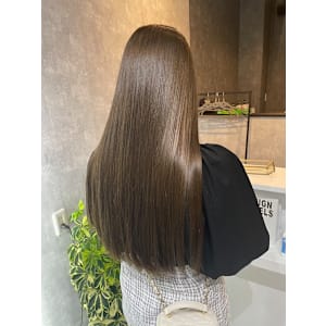 ブリーチなしグレージュ【ダブルカラー/髪質改善/中川/高畑】