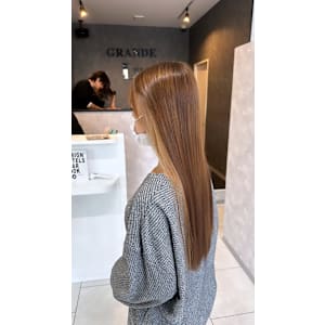 イヤリングカラー【ケアブリーチ/インナーカラー/中川/高畑】