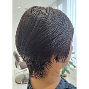 40代・50代スッキリ大人ショートボブ♪