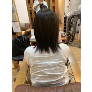 お客様髪質改善データ1443（アッシュグレージュ）