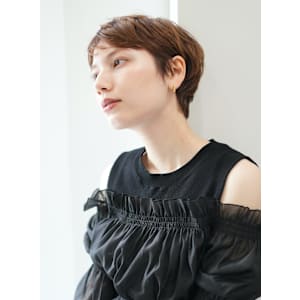 40代50代小顔前髪イメチェンアンブレラカラーショート - INCEPTION  GINZA 銀座【インセプション】掲載中