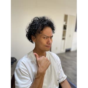 大泉洋っぽいパーマ