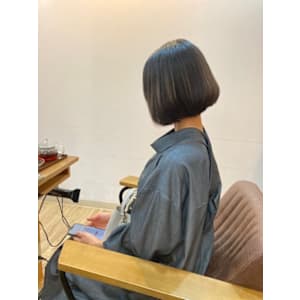 お客様髪質改善データ1447（酸性縮毛矯正）