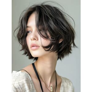 無造作グラデーションボブ☆銀座/東京駅