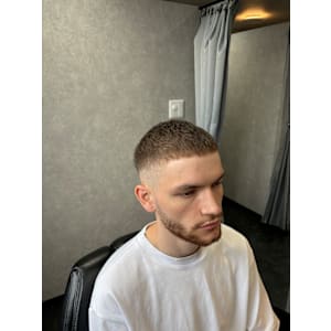 長め坊主フェード