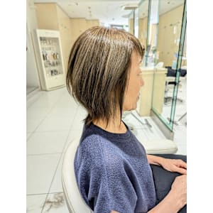 《魅せるグレイヘア》グレージュ×ショートウルフ【我孫子】 - AVENIR 我孫子店【アブニールアビコテン】掲載中