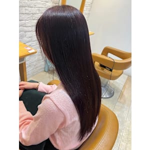 髪質改善カラー