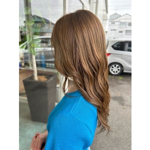 2024秋　透明感ベージュカラー　