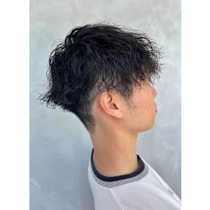 ツイストスパイラルパーマ/メンズパーマ/ツーブロック