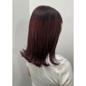 外ハネ　ミディアム