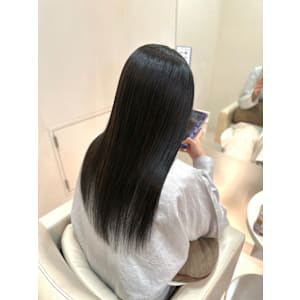 ブルーブラック暗髪カラー！