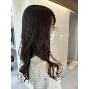 うる艶カラー/ロングヘア/トリートメント/イノアカラー