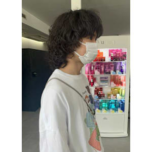 外国人風カーリーパーマ