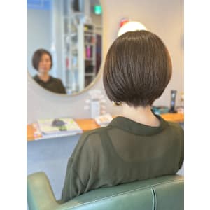 #ボブ　#ショートボブ　#大人ガーリー