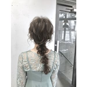 あみ下ろし、ゆるウェーブ【高田馬場　lok】