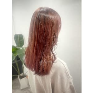 ピンクベージュ/ブリーチなし