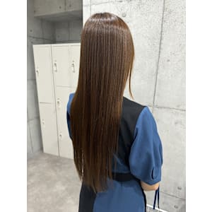 乾かすだけでまとまるストレート