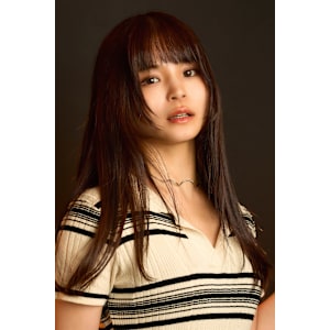 姫カットレッドブラウンで秋のトーンダウン