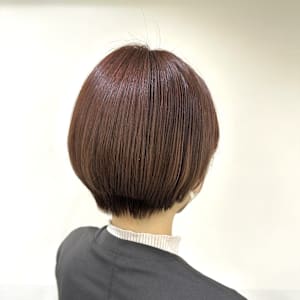 大人マッシュショートスタイル