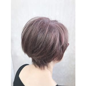 【レイヤーボブ】イルミナカラー＋イルミナカラー＋T