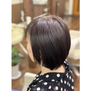 髪質改善×カラー