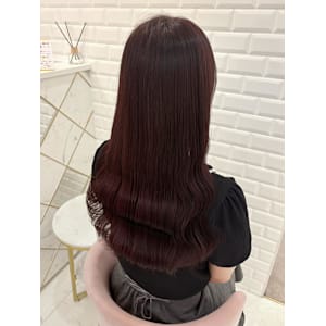 ブリーチなしラベンダーピンク＊まゆ