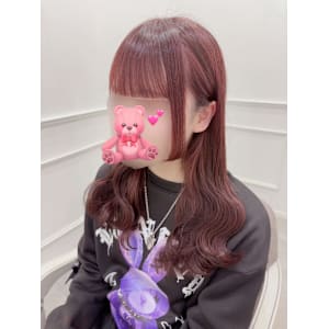 ぱっつん前髪×姫カット＊まゆ