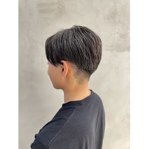 メンズカット/センターパート