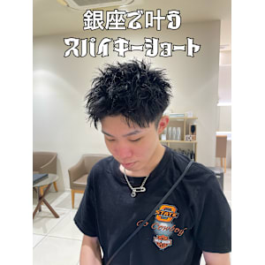 『スパイキーショート』いかつくなり過ぎないメンズショート