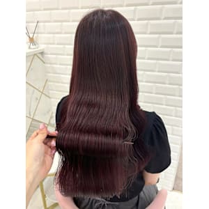 ブリーチなしラベンダーピンク＊まゆ