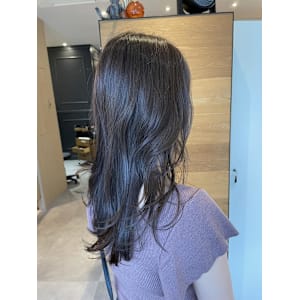 透明感　ラベンダーアッシュ