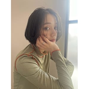 オリーブグレージュボブ