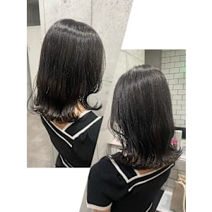 【くびれスタイル】×【透明感カラー】