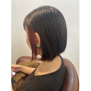 インナーcolor×バーガンディ - 半個室型美容室 Sourire 箱崎店【ハンコシツガタビヨウシツスーリールハコザキテン】掲載中