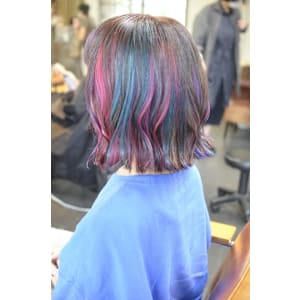 ボブカット、デザインカラー