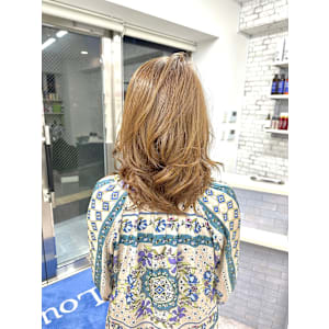 Louer hairmake×ミディアム - Louer hairmake【ルエ ヘアメイク】掲載中