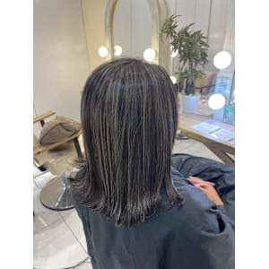 白髪ぼかしコントラストハイライトカラー　（千田） - CREA本厚木【クレアホンアツギ】掲載中