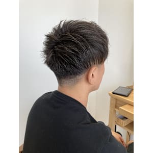 ツーブロショート